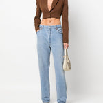 Jeans dritti anni '90 in blu Re/done - donna 