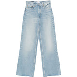Jeans anni '70 a vita alta e gamba larga in celeste Re/done - donna 