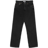 Jeans a gamba dritta in nero Re/done - donna 