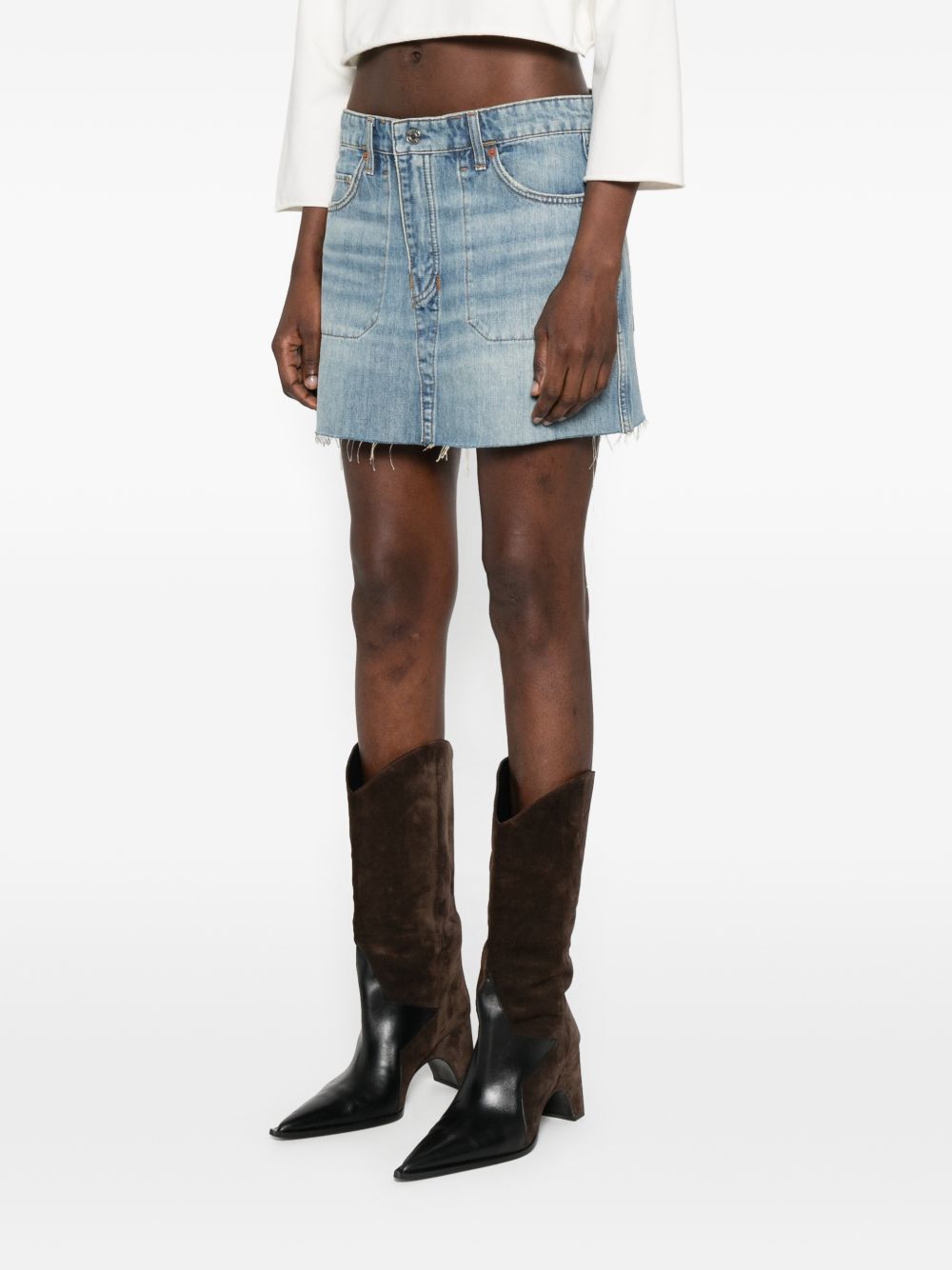 Gonna denim The Rewind in blu Re/done - donna 
