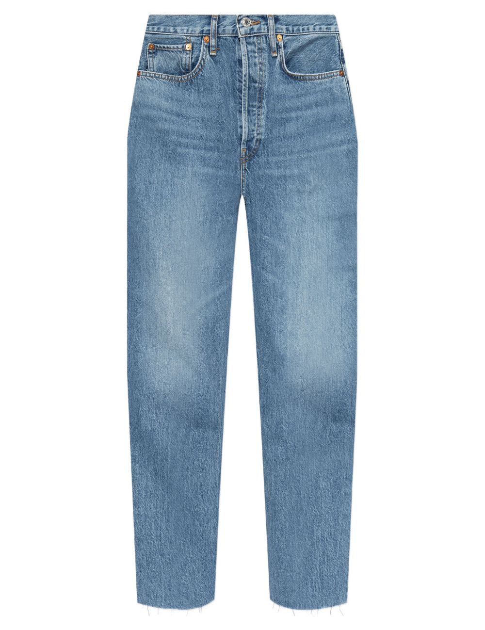 Jeans 70s Stove Pipe in blu Re/done - donna 