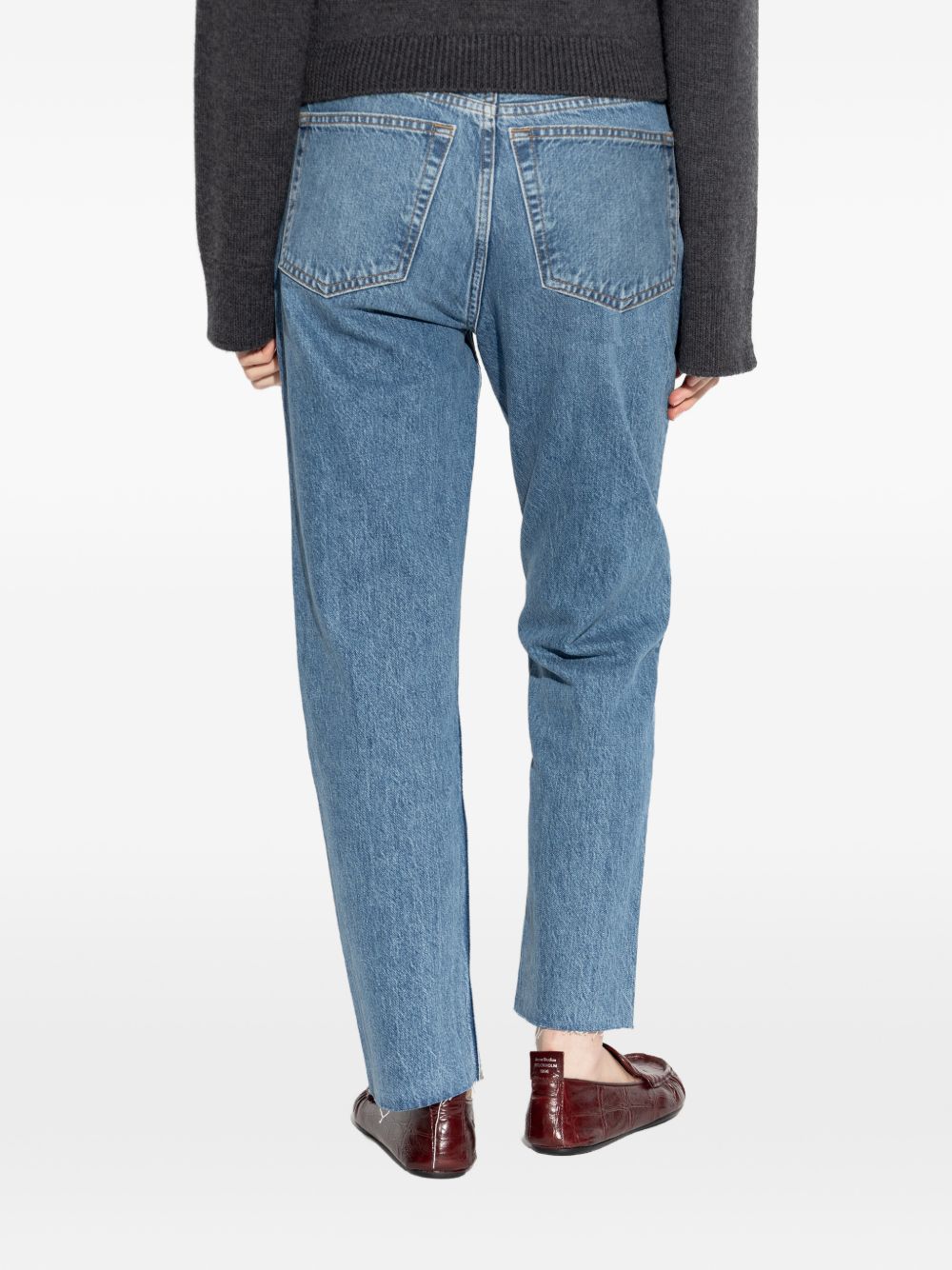 Jeans 70s Stove Pipe in blu Re/done - donna 