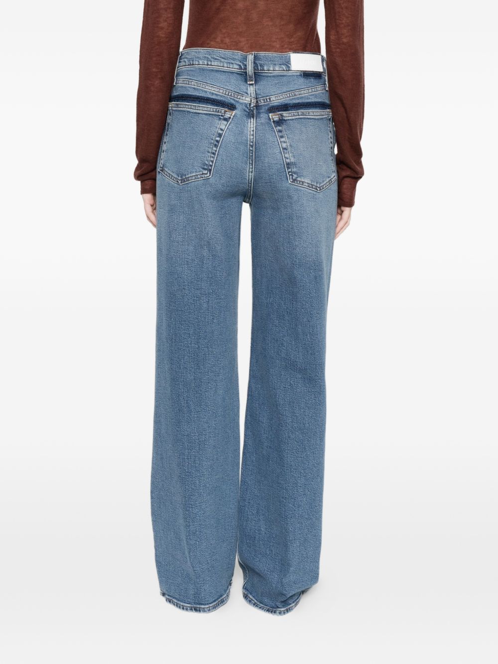 Jeans con passanti per cintura in blu Re/done - donna 