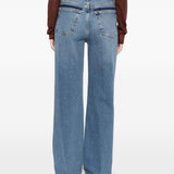 Jeans con passanti per cintura in blu Re/done - donna 