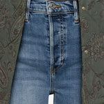 Jeans con passanti per cintura in blu Re/done - donna 