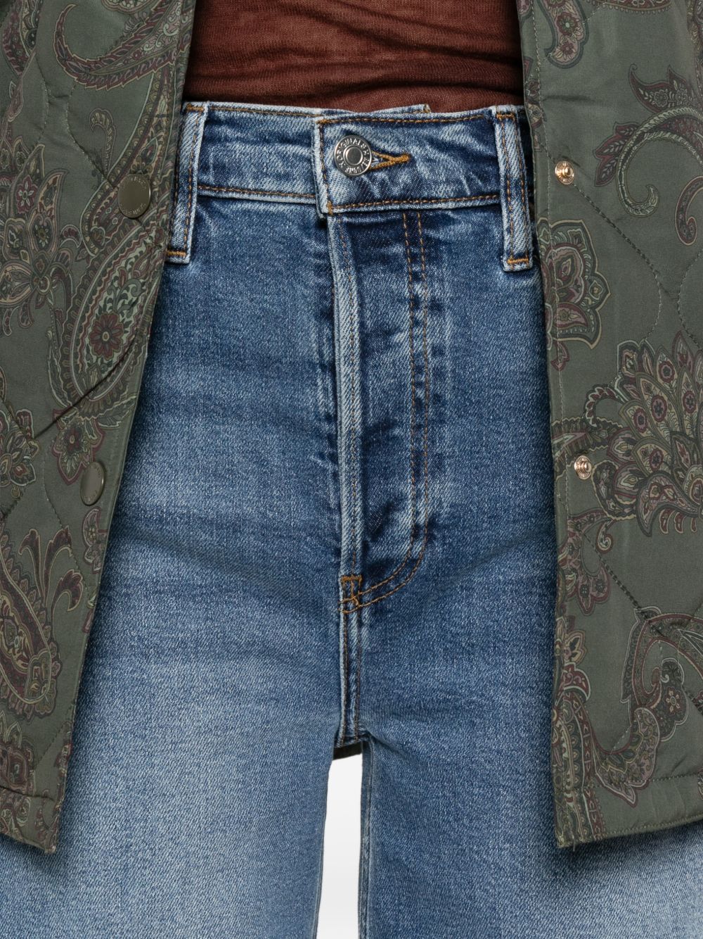 Jeans con passanti per cintura in blu Re/done - donna 