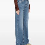 Jeans con passanti per cintura in blu Re/done - donna 