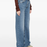 Jeans con passanti per cintura in blu Re/done - donna 