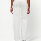 Jeans a gamba ampia in bianco Re/done - donna 