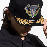 Cappello da baseball montenegro in nero Rhude - uomo 