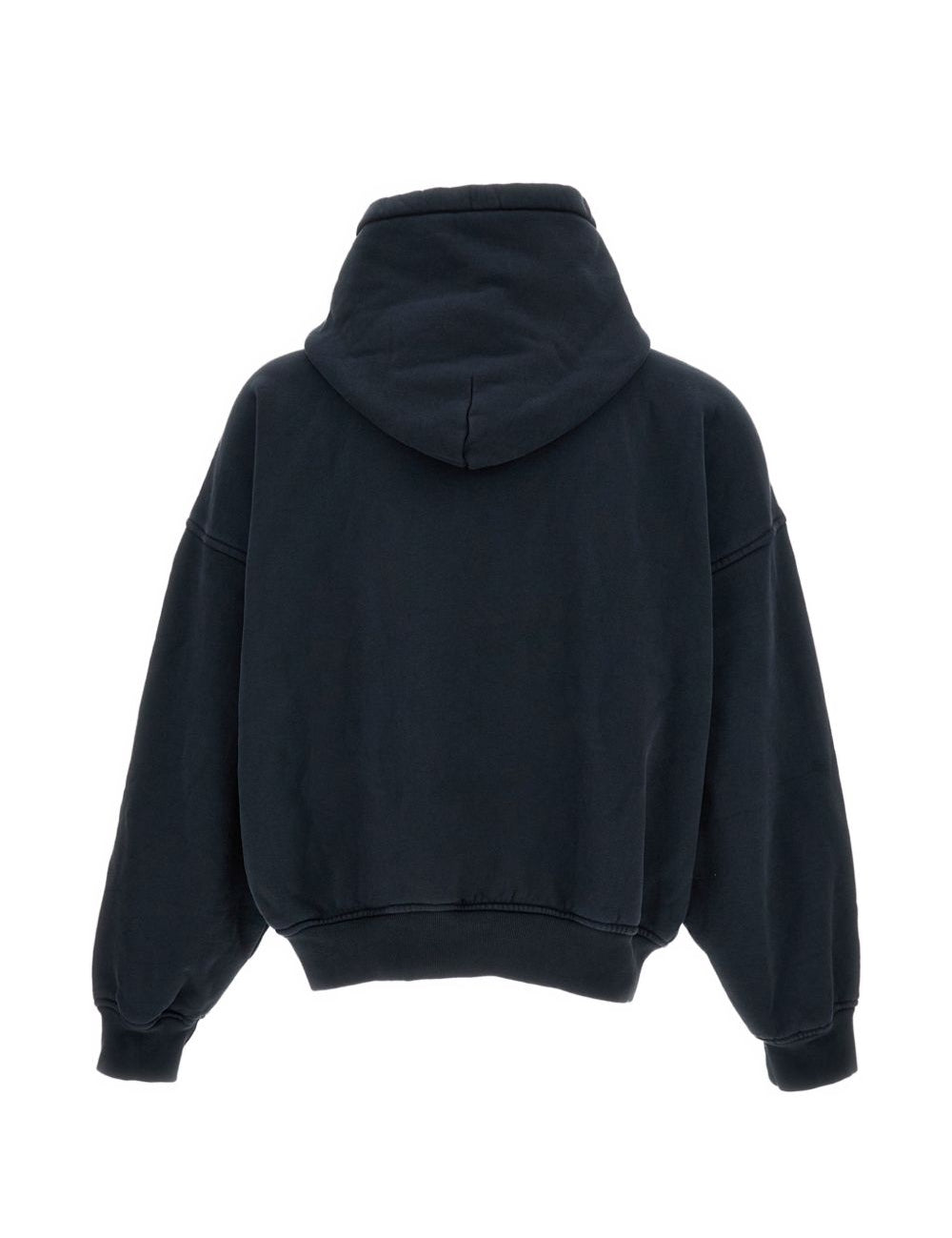 Felpa con tasca a marsupio in nero Rhude - uomo 