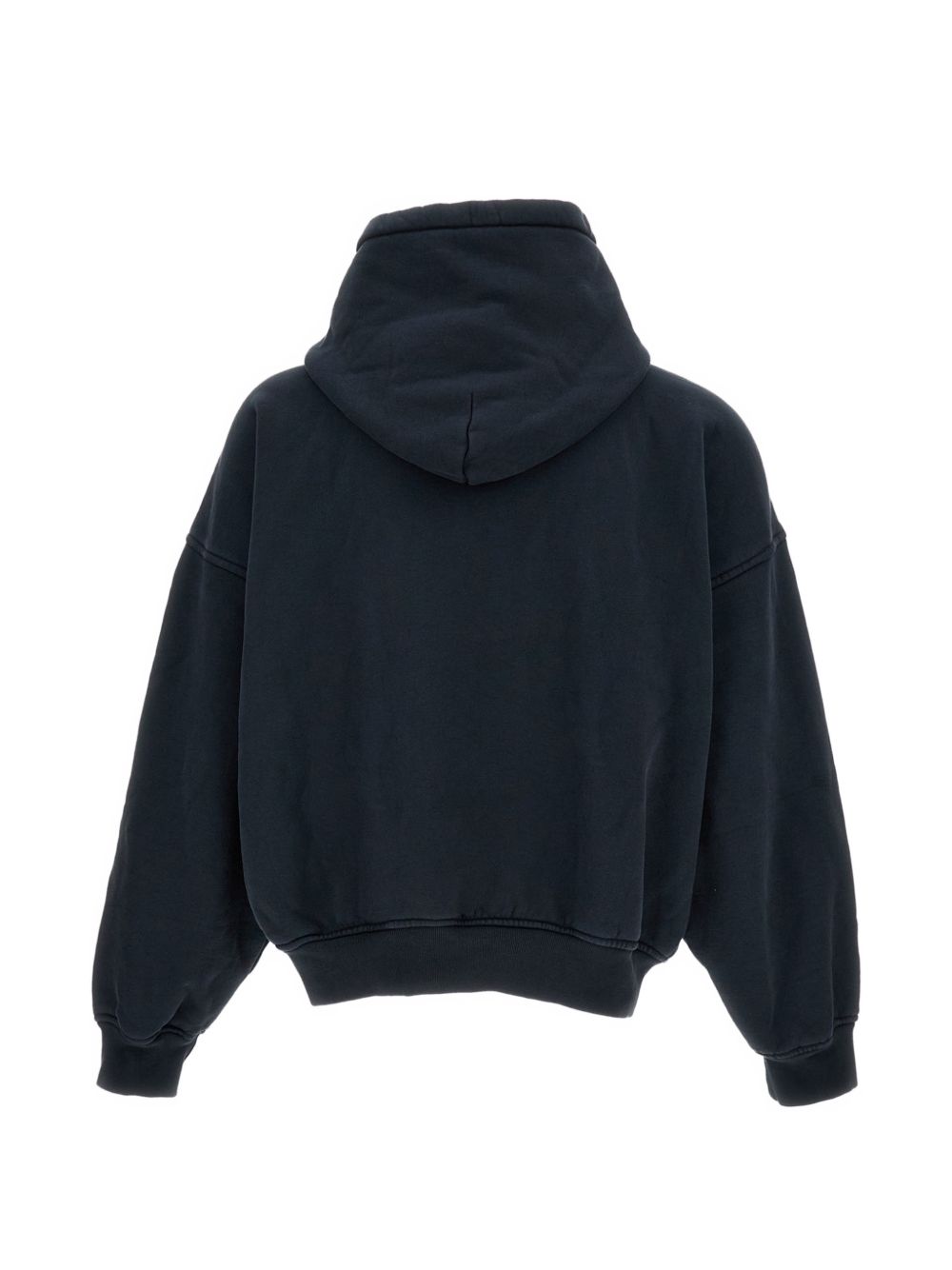 Felpa con tasca a marsupio in nero Rhude - uomo 