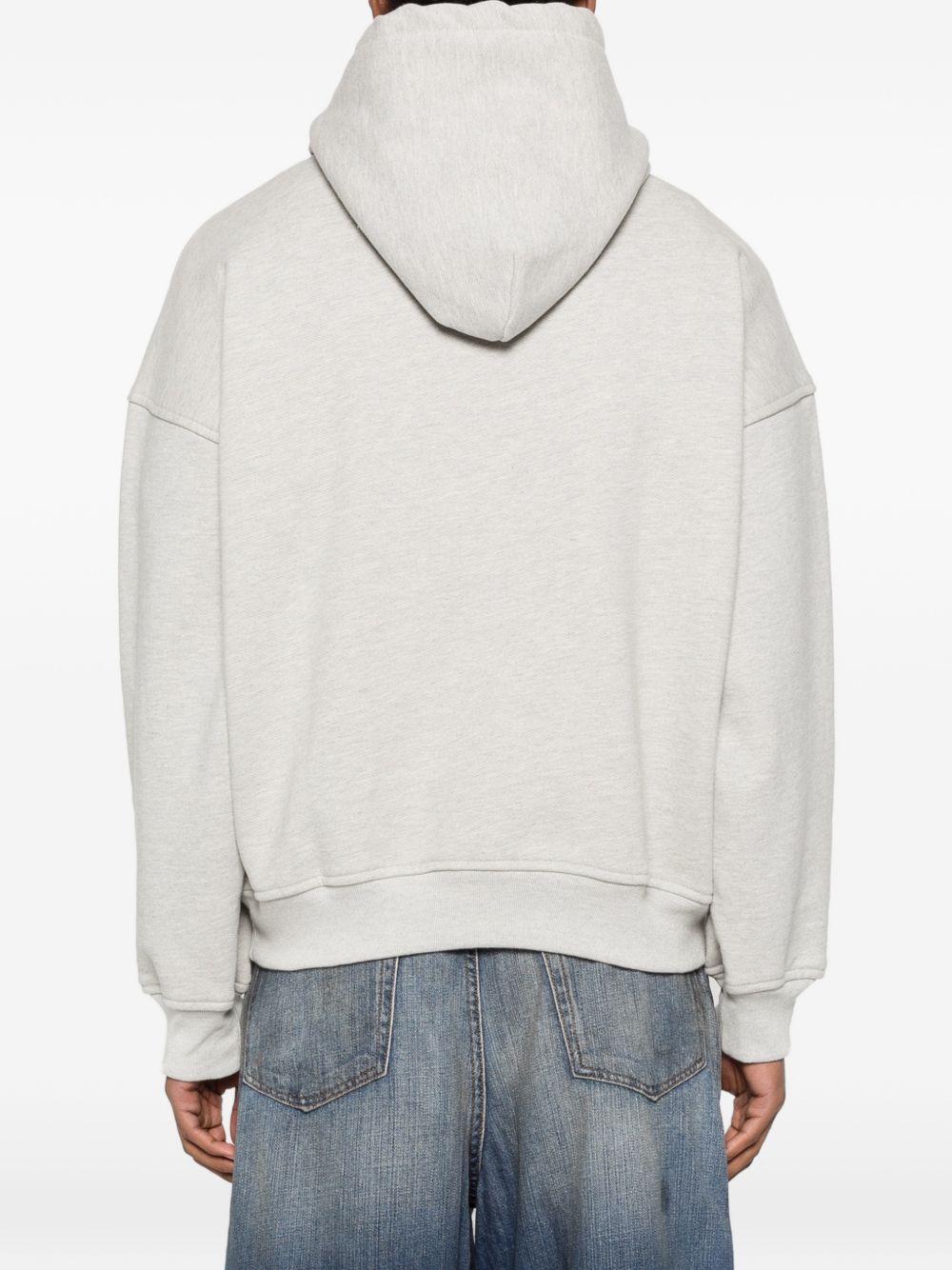 Felpa con stampa bandiera in grigio Rhude - uomo 