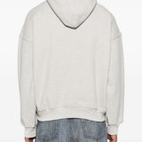 Felpa con stampa bandiera in grigio Rhude - uomo 