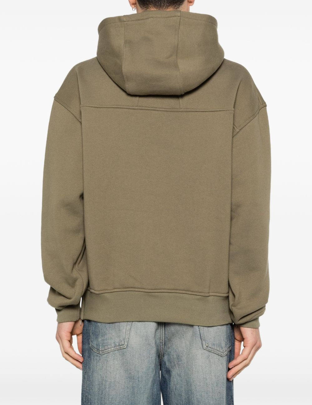 Felpa con cappuccio in verde Rhude - uomo 