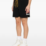 Costume da bagno con logo in nero Rhude - uomo 