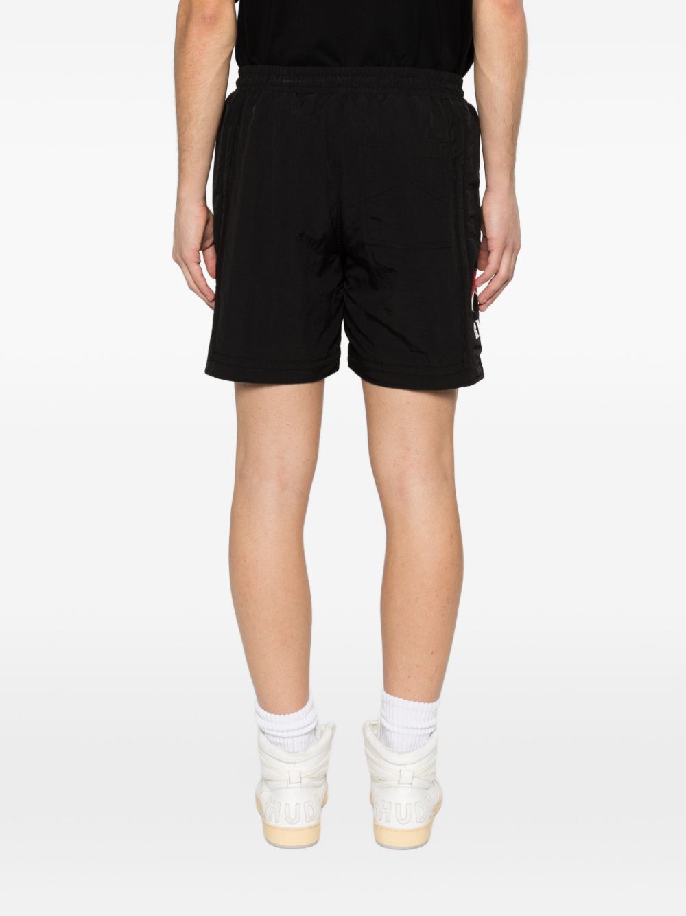 Costume da bagno con logo in nero Rhude - uomo 