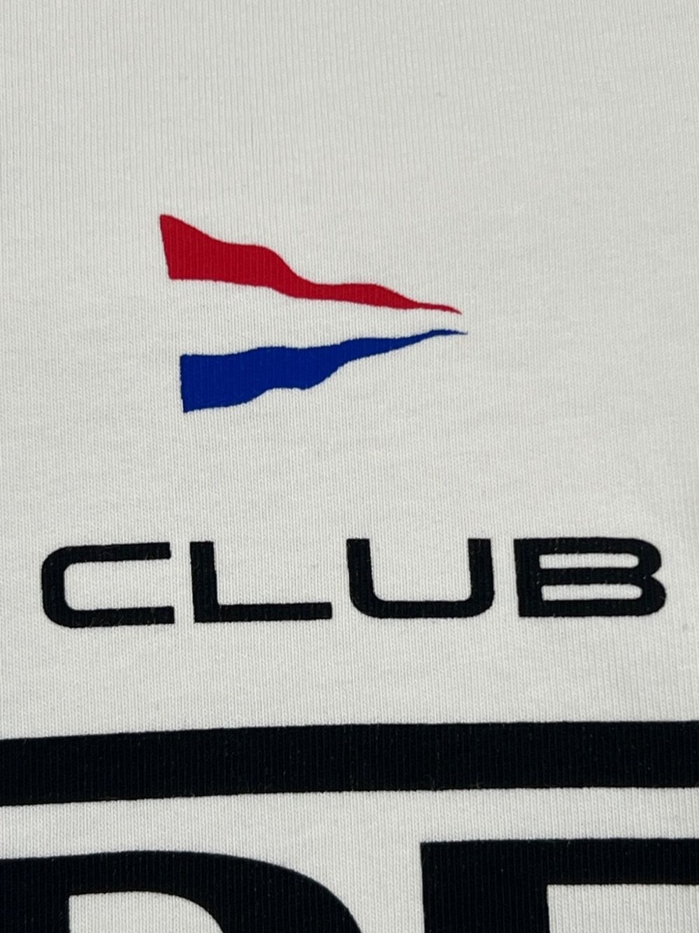 T-shirt Yacht Club in bianco Rhude - uomo 