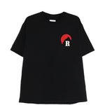 T-shirt con grafica del logo in nero Rhude - uomo 