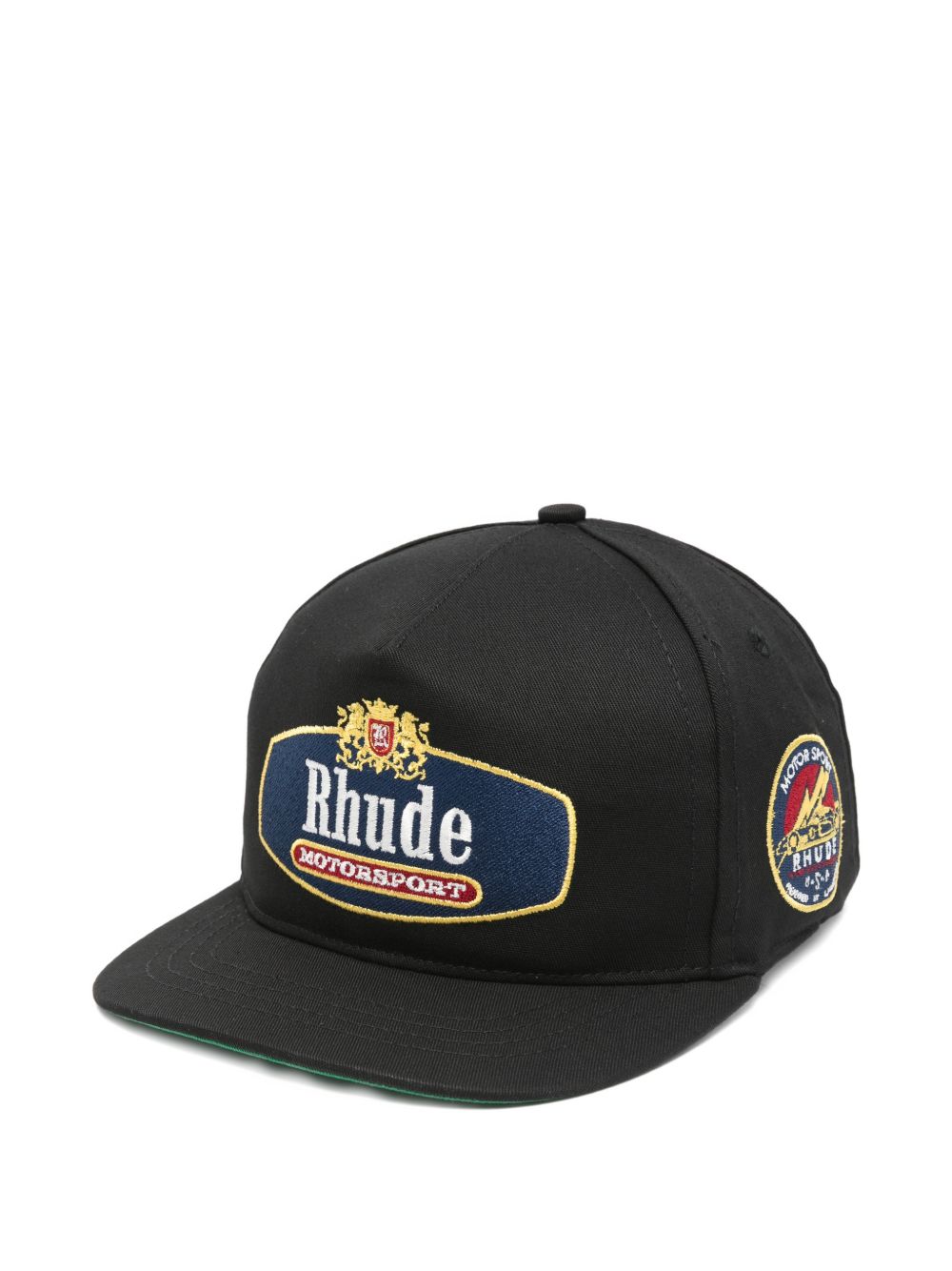 Cappellino da baseball con logo applicato in nero Rhude - uomo 