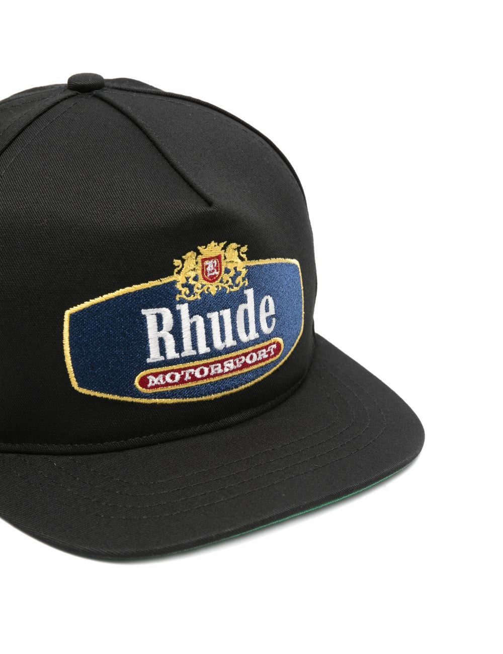 Cappellino da baseball con logo applicato in nero Rhude - uomo 