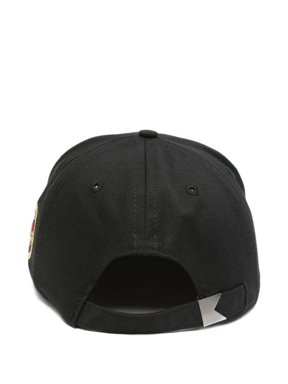 Cappellino da baseball con logo applicato in nero Rhude - uomo 
