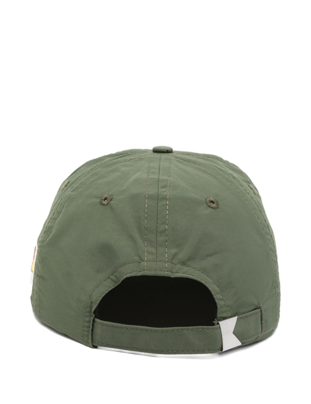 Cappello da baseball ricamato in verde Rhude - uomo 