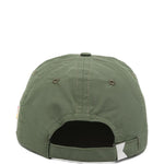 Cappello da baseball ricamato in verde Rhude - uomo 