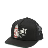 Cappello da camion con logo e grafica in nero Rhude - uomo 