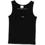 Canotta con logo ricamato in nero Rhude - uomo 