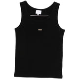 Canotta con logo ricamato in nero Rhude - uomo 