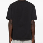 T-shirt con stampa del logo in nero Rhude - uomo 