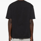 T-shirt con stampa del logo in nero Rhude - uomo 