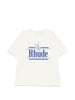 Men's Rhude crewneck T-shirt in white