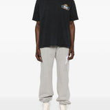 T-shirt con stampa del logo in nero Rhude - uomo 