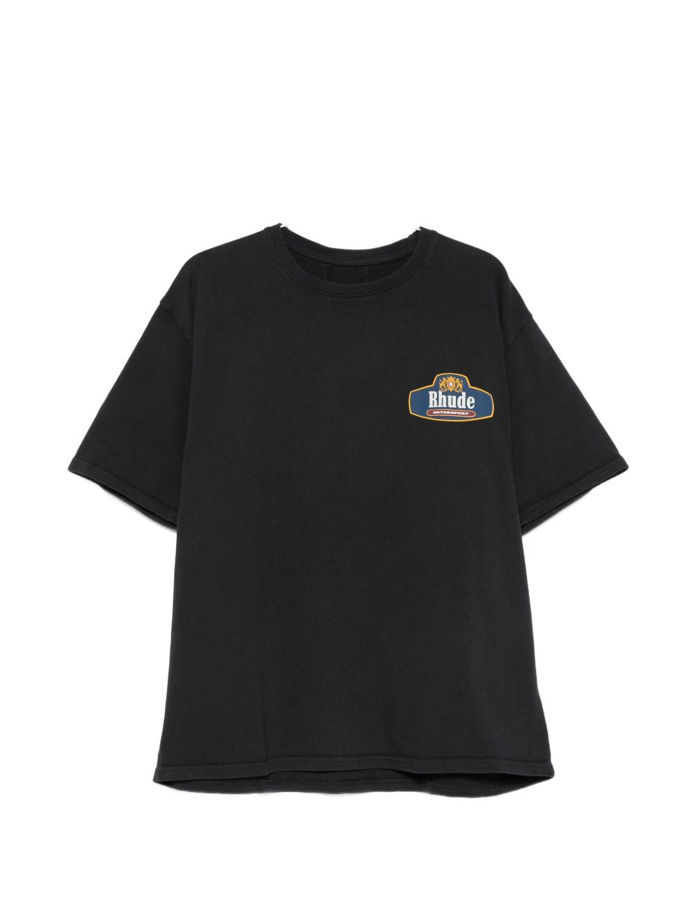 T-shirt con stampa del logo in nero Rhude - uomo 