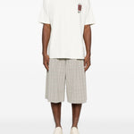 T-shirt con logo grafico in bianco Rhude - uomo 