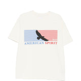 T-shirt con stampa grafica in bianco Rhude  - uomo 