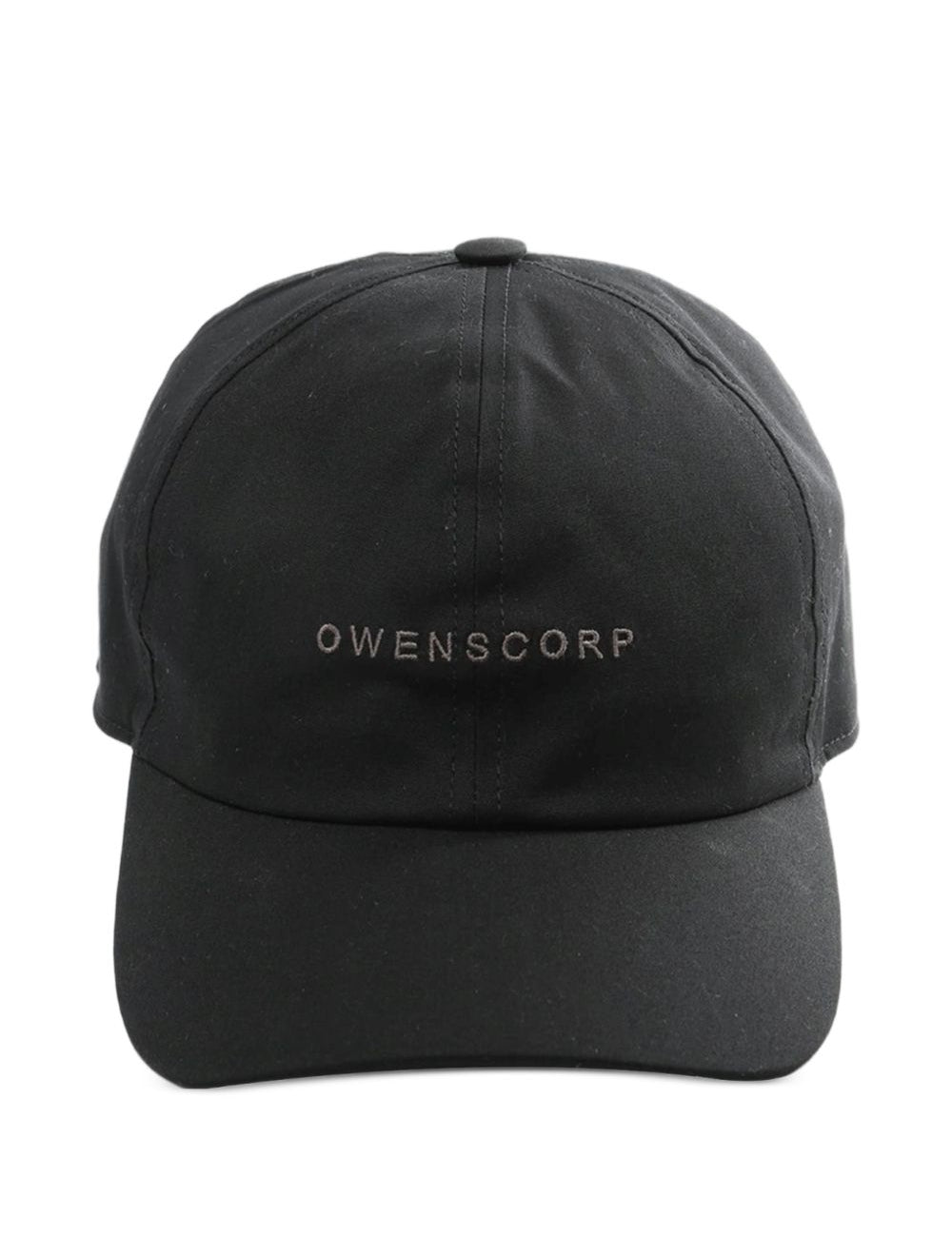 Cappellino da baseball con logo in nero Rick owens - unisex 