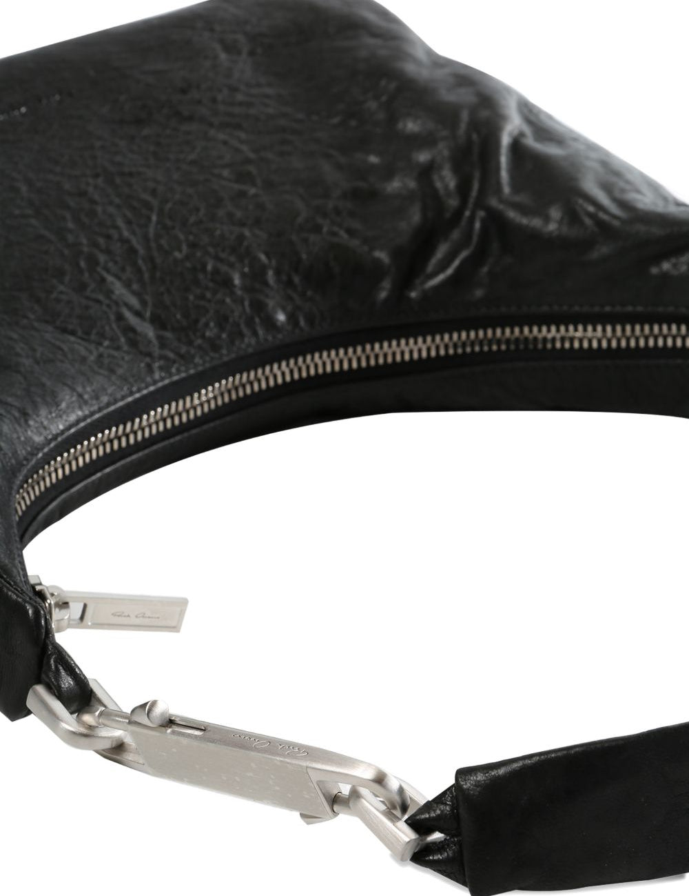 Borsa a spalla gemini in nero Rick owens - unisex 