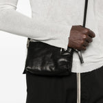 Borsa a tracolla Adri in nero Rick Owens - unisex 