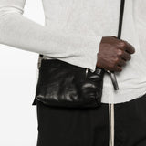Borsa a tracolla Adri in nero Rick Owens - unisex 