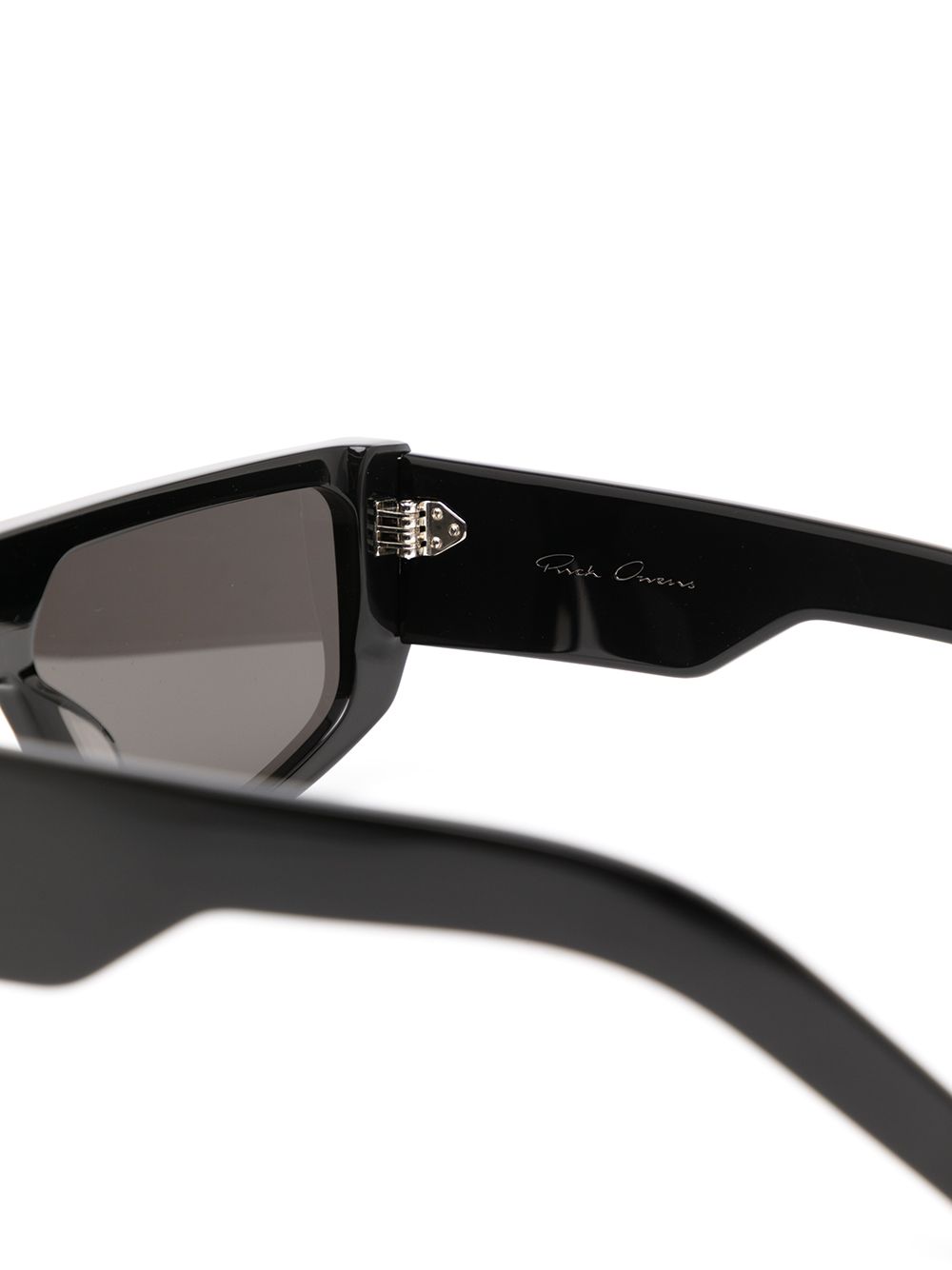 Occhiali da sole in nero Rick owens - unisex 