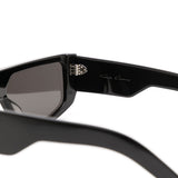 Occhiali da sole in nero Rick owens - unisex 