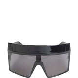 Occhiali da sole con montatura oversize in nero Rick owens - unisex 