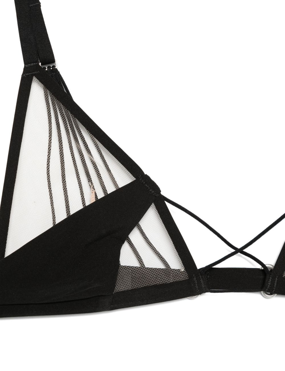 Reggiseno a triangolo in pizzo X Livy Raw District in nero Rick owens - donna 