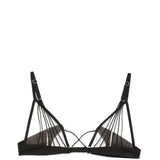 Reggiseno a triangolo in pizzo X Livy Raw District in nero Rick owens - donna 