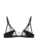 Reggiseno a triangolo in pizzo X Livy Raw District in nero Rick owens - donna 