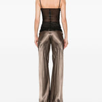 Top Trasparente Sl Combo  in nero Rick owens - donna 