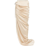 Gonna lunga drappeggiata in rosa Rick Owens - donna 